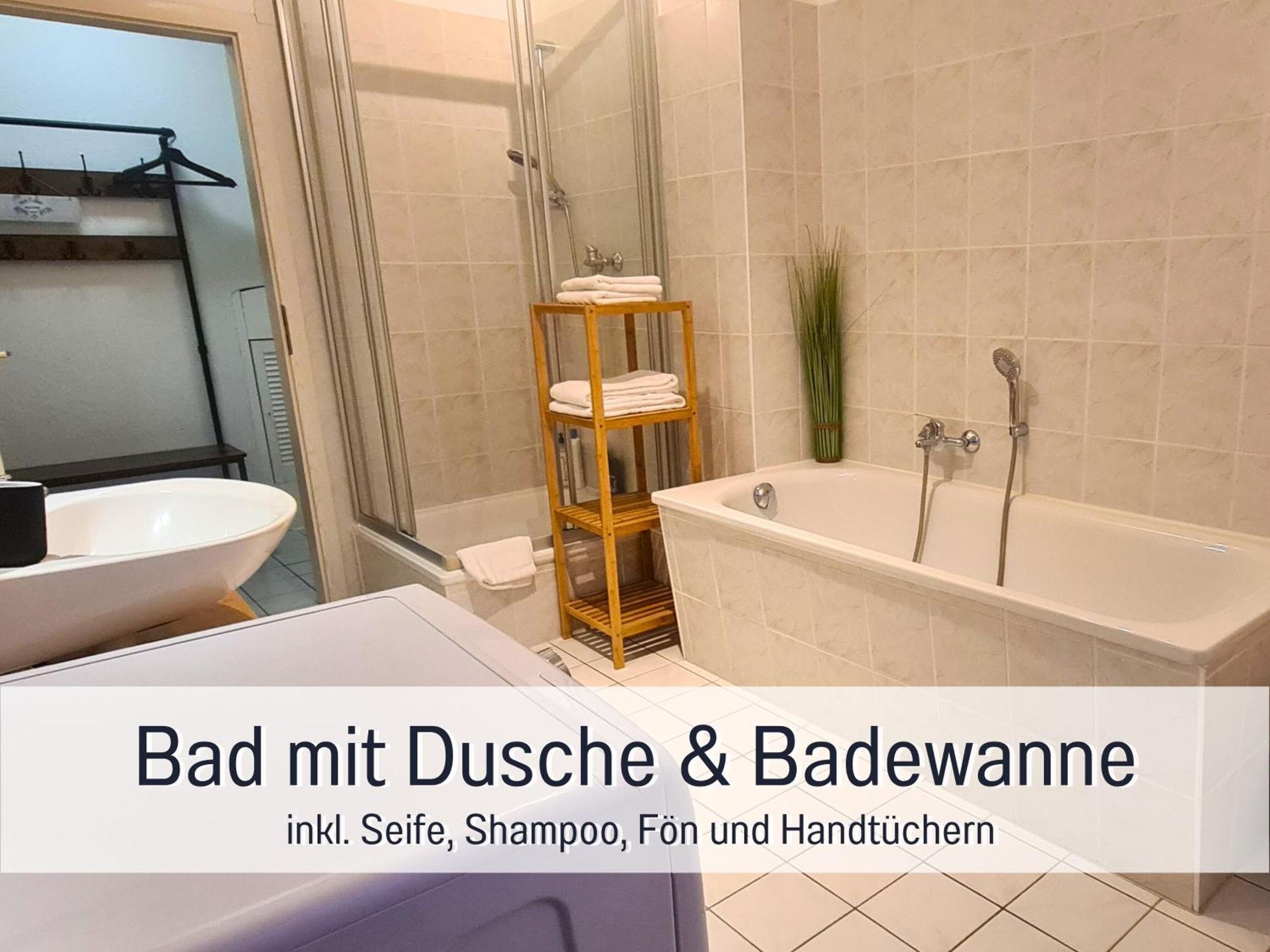 Lichtdurchflutete Moderne Stadtwohnung, Kueche, Waschtrockner, Smarttv 브란덴부르크 외부 사진